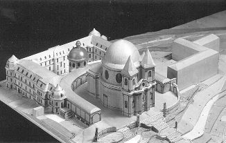 (Velké poválečné plány na dobudování okolí poutního chrámu)